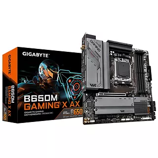 Gigabyte Płyta główna B650M GAMING X AX AM5 4DDR5 HDMI/2DP mATX