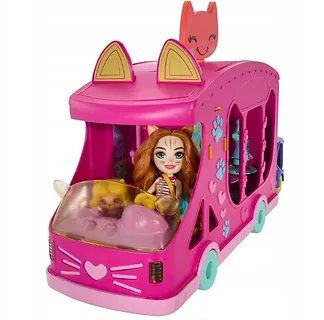 Mattel Zestaw z lalką Enchantimals Mobilne studio mody