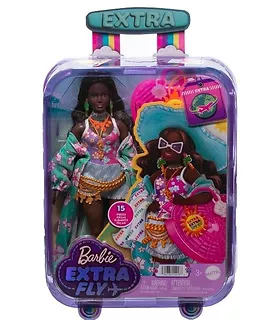 Mattel Lalka BARBIE Extra Fly plażowa