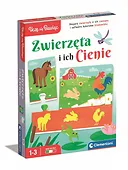 Clementoni Układanka Zwierzęta i ich cienie