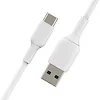 Belkin Kabel PVC USB-C do USB-A 15 cm biały