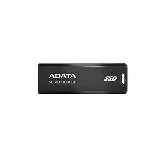 Adata Dysk SSD zewnętrzny SC610 1000 GB USB3.2A Gen2 czarny