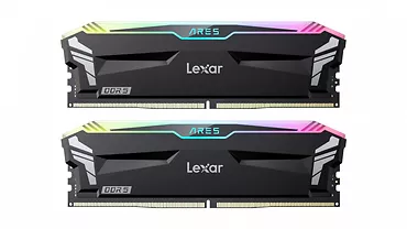 Lexar Pamięć DDR5 ARES RGB czarna 32GB(2*16GB)/6000 CL30