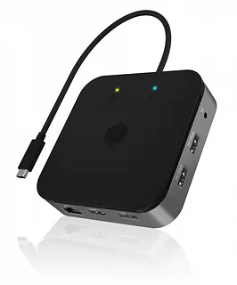 IcyBox Stacja dokująca IB-DK408-C41 7w1,HDMI, DP,USB,LAN