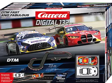 Carrera Tor Digital DTM Fast and Fabulous 7,3m