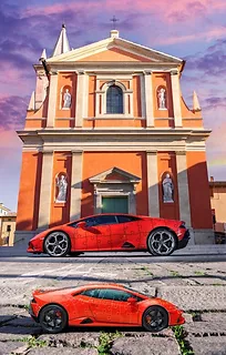 Ravensburger Polska Puzzle 108 elementów 3D Pojazdy Lamborghini Huracan Evo