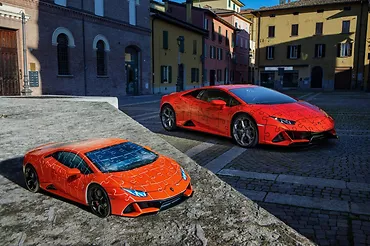 Ravensburger Polska Puzzle 108 elementów 3D Pojazdy Lamborghini Huracan Evo