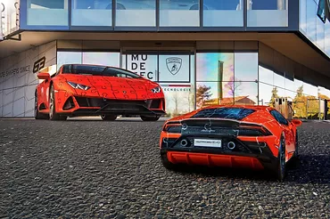 Ravensburger Polska Puzzle 108 elementów 3D Pojazdy Lamborghini Huracan Evo