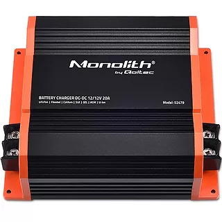 Qoltec Ładowarka Monolith DC-DC do akumulatorów LiFePO4 AGM 12V-12V |   20A | 250W