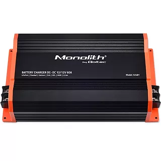 Qoltec Ładowarka Monolith DC-DC do akumulatorów LiFePO4 AGM 12V-12V |   60A | 720W