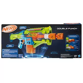 Hasbro Wyrzutnia Nerf Elite 2.0 Double Punch + strzałki