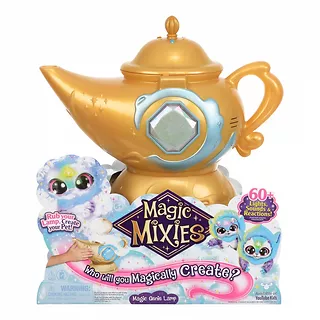 Tm Toys Maskotka interaktywna Magic Mixies Lampa Dżina Niebieska