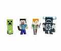 JADA TOYS Figurka Minecraft metalowa 4-pak 6 cm