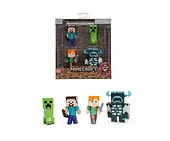 JADA TOYS Figurka Minecraft metalowa 4-pak 6 cm