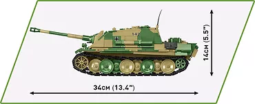 Cobi Klocki Klocki Historical Collection WWII Sd.Kfz.173 Jagdpanther 950 klocki