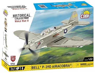 Cobi Klocki Klocki Historical Collection WWII Bell P-39D Airacobra 361 klocków