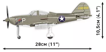 Cobi Klocki Klocki Historical Collection WWII Bell P-39D Airacobra 361 klocków