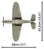 Cobi Klocki Klocki Historical Collection WWII Bell P-39D Airacobra 361 klocków