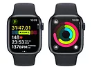 Apple Watch Series 9 GPS 41mm Midnight Aluminium Case with Midnight Sport Band - S/M