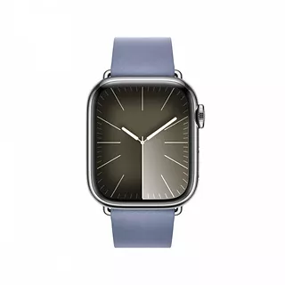 Apple Pasek w kolorze lawendowego błękitu z klamrą nowoczesną do koperty 41 mm - rozmiar M