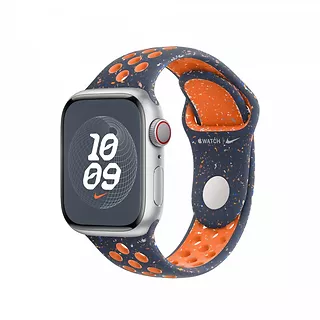 Apple Pasek sportowy Nike w kolorze błękitnego płomienia do koperty 41 mm - M/L