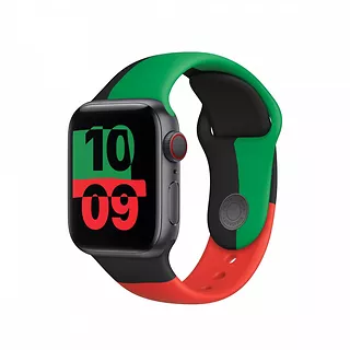 Apple Pasek sportowy Black Unity do koperty 44 mm - rozmiar M/L