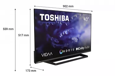 Toshiba Telewizor LED 40 cali 40LV3E63DG