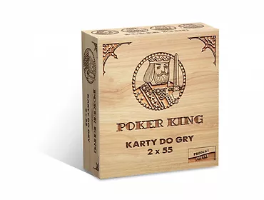 Cartamundi Karty Poker King 2x55