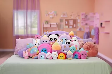 Mga Pluszak Duży Fluffie Stuffiez Asst - Rainbow