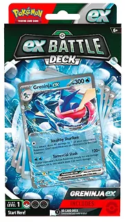 Pokemon TCG Karty Deluxe Battle Deck-Greninja EX