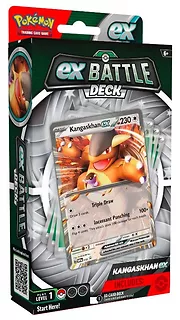 Pokemon TCG Karty Deluxe Battle Deck-Kangaskhan EX