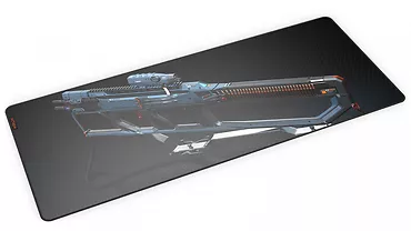 Krux Podkładka pod mysz Space Gun XXL