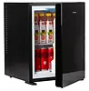 Chłodziarka (minibar) czarna szklany front MPM-30-MBS-06L