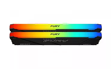 Kingston Pamięć DDR4 Fury Beast RGB 64GB(2*32GB)/3600 CL18