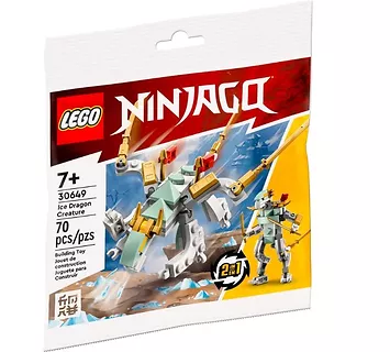 LEGO Klocki Ninjago 30649 Lodowy smok