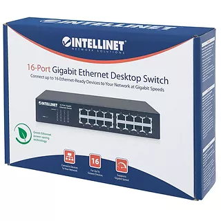 Intellinet Switch Gigabit 16x 10/100/1000 RJ45