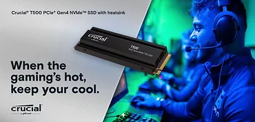 Crucial Dysk T500 500GB M.2 NVMe2280 PCIe 4.0  7200/5700