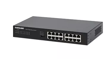 Intellinet Przełącznik Gigabit 16 portów RJ45 manual VLAN