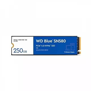 Western Digital Dysk SSD WD Blue 250GB SN580 NVMe M.2 PCIe Gen4