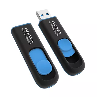 Adata Pendrive UV128 256GB USB3.2 czarno-niebieski