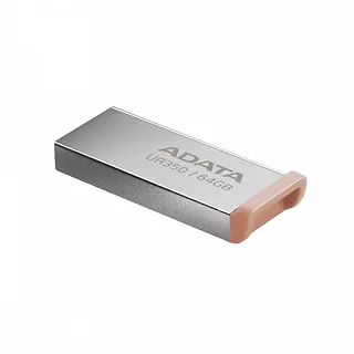 Adata Pendrive UR350 64GB USB3.2 Gen2 Metal brązowy