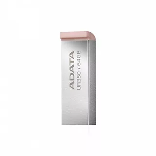 Adata Pendrive UR350 64GB USB3.2 Gen2 Metal brązowy