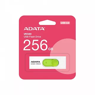 Adata Pendrive UV320 256GB USB3.2 biało-zielony