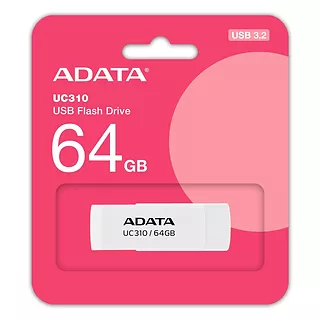 Adata Pendrive UC310 64GB USB3.2 biały