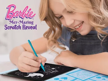 Lisciani Zdrapywanka Sketch Book Mer - Mazing Scratch Reveal Barbie