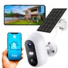 Extralink Kamera IP Smart Life SolarEye kamera zewnętrzna z panelem solarnym, full HD 1080p, Wi-Fi akumulator 5200mAh, IP54