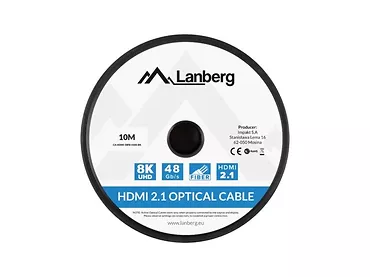 Lanberg Kabel HDMI M/M v2. 10M 8k optyczny AOC