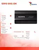 Adata Dysk SSD External SD810 500GB USB3.2 20Gb/s Black