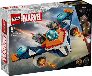 LEGO Klocki Super Heroes 76278 Warbird Rocketa vs. Ronan