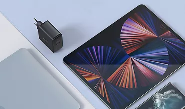 AUKEY Ładowarka sieciowa PA-B6T Black Omnia II GaN 3xUSB (2xUSB C+ 1xUSB A) 65W QC PD